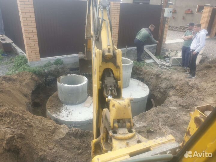 Выгребная яма (септик) под ключ