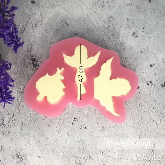 Молд силиконовый Три ангела