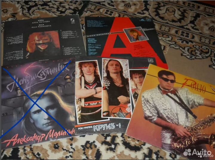 Советские виниловые пластинки СССР 2