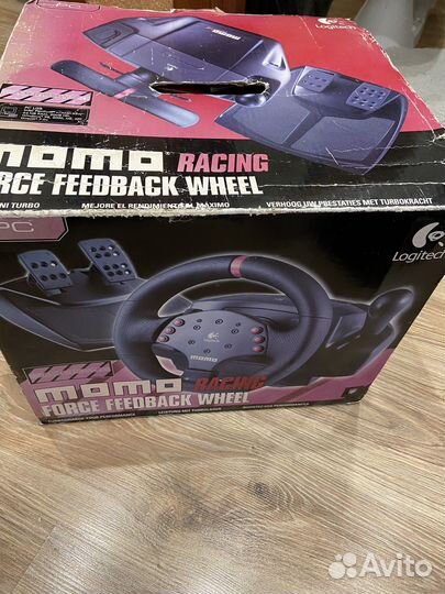 Руль Logitech momo Racing Force Feedback Wheel
