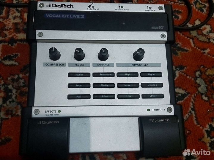 Вокальный процессор DigTech Vocalist live 2