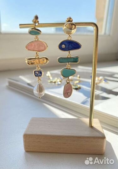 Ассиметричные серьги