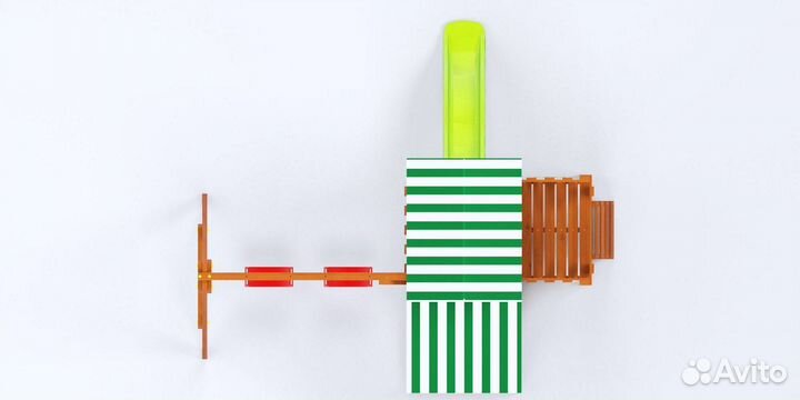 Детская уличная площадка для всей семьи доставка