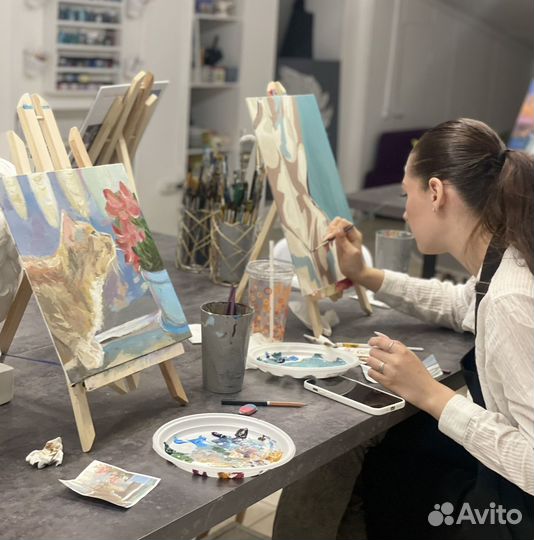 Арт-девичник