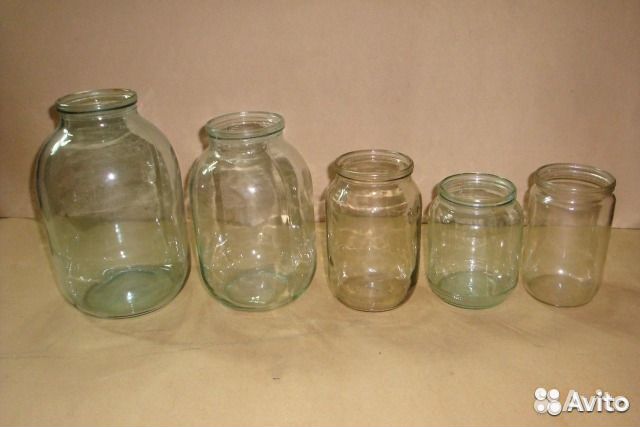 Стеклянные банки без винта
