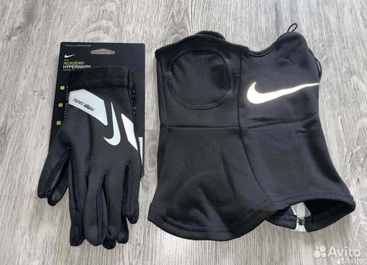 Снуд и перчатки nike