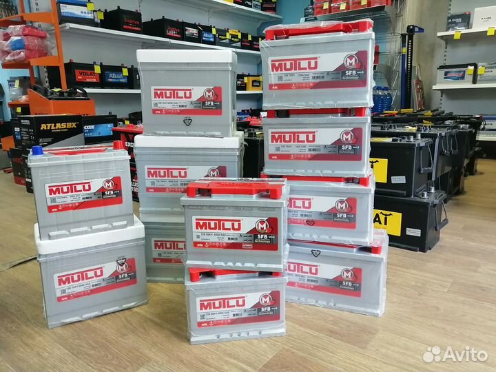 Аккумулятор Mutlu серебро 60 оп низкий