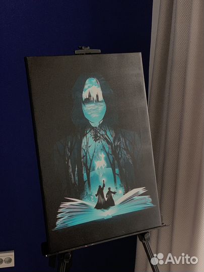 Картина (фотопечать на холсте) Северус Снейп