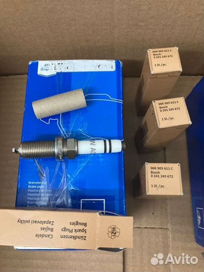 Свечи зажигания иридиевые VAG audi