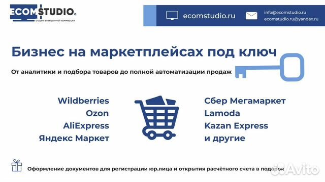 Бизнес на Wildberries и Ozon под ключ