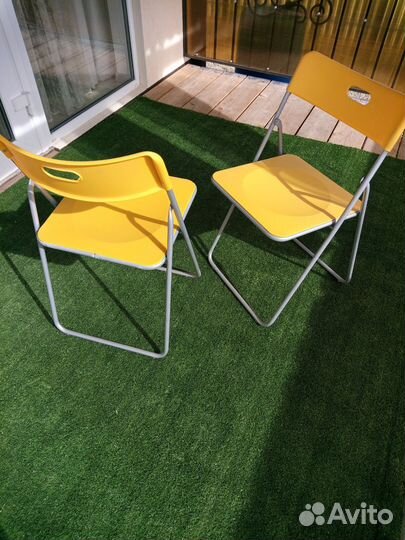 Стулья раскладные четыре штуки