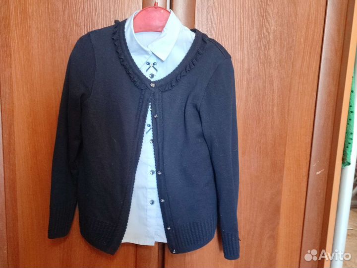 Блузка 140р +кофта