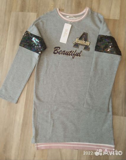 Платье туника для девочки