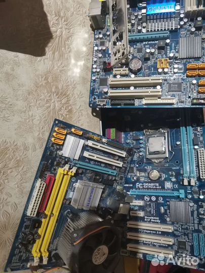 Материнские платы с процессорами и без