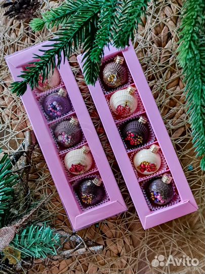 Шоколад ручной работы новый год