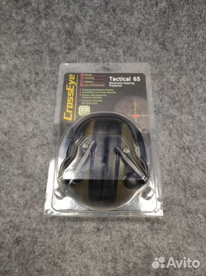 Активные наушники CrossEye Tactical