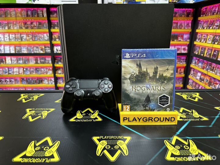 PS4 Pro 1TB 7208B + Hogwarts Legacy Новый Диск