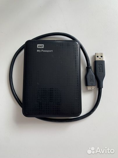 Портативный HDD Western Digital 1TB