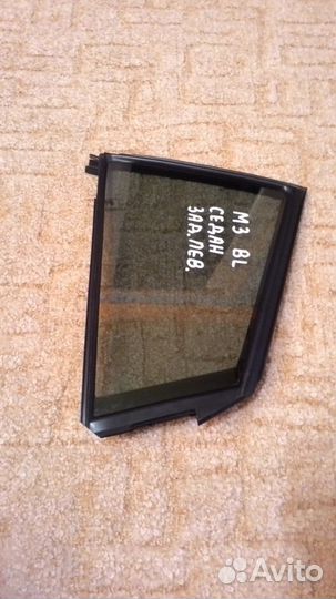 Стекло заднее левое глухое Mazda 3 BL Мазда 3 бл