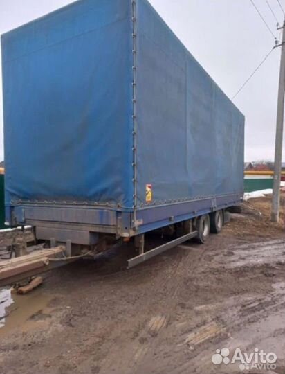 Прицеп бортовой Kogel YWE18, 2001