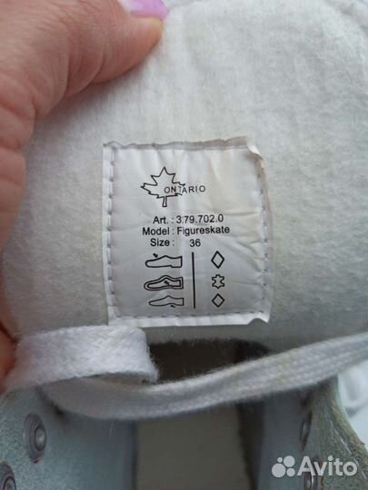 Коньки для девочки (в идеал.сост.)