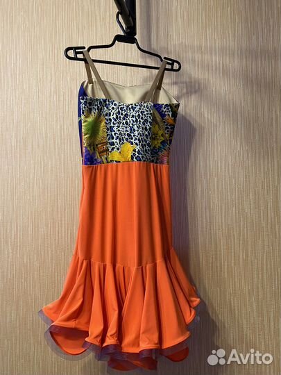 Платье для бальных танцев латина Ю1