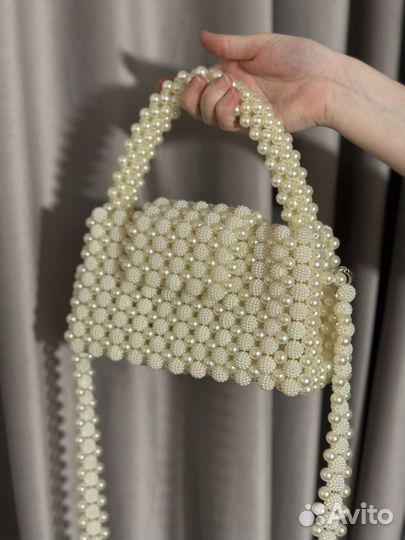 Сумка из бусин ручной работы