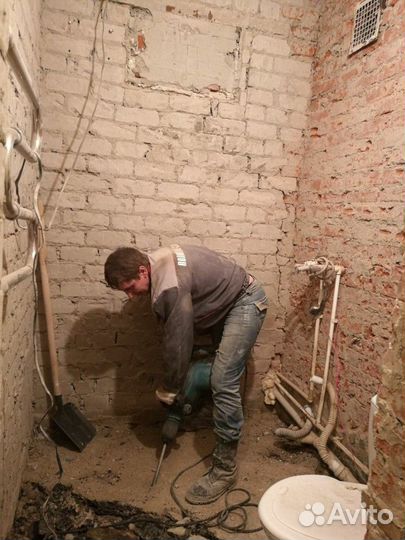 Подготовка квартир к ремонту. Демонтажные работы