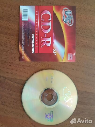 Диски CD-R 700Mb, 80 min