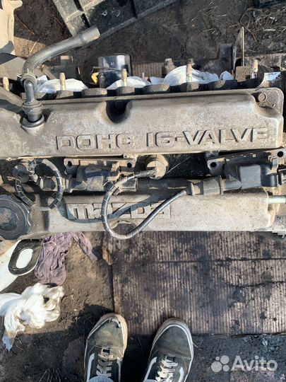 Двигатель mazda familia 1,5 zl01