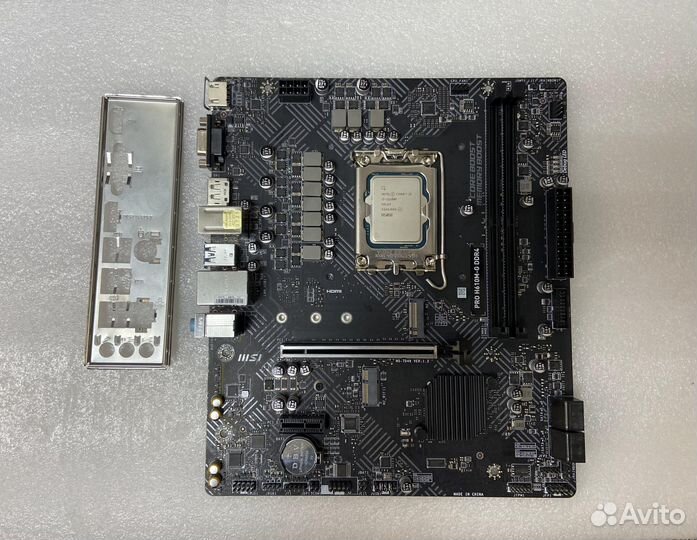 Материнская плата MSI Pro H610M-G DDR4