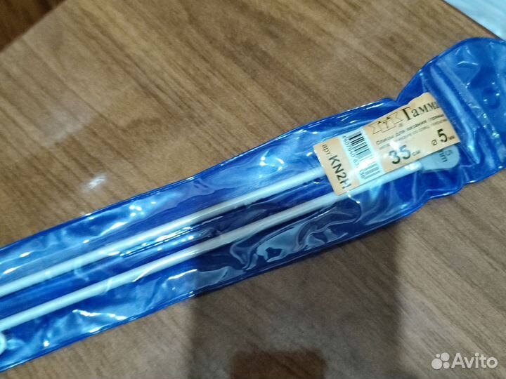 Спицы Гамма прямые алюминий 35 см 5 мм