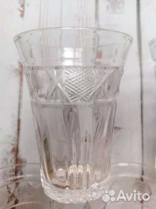 Стопки хрустальные