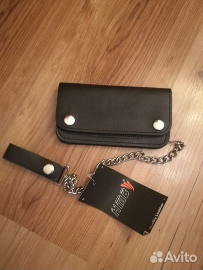 Кошелек мужской кожаный