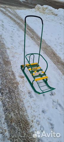 Детские санки с колесами