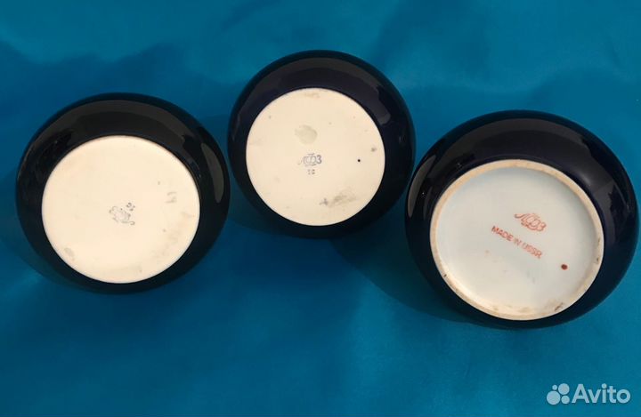 Ваза, Вазочка лфз кобальт