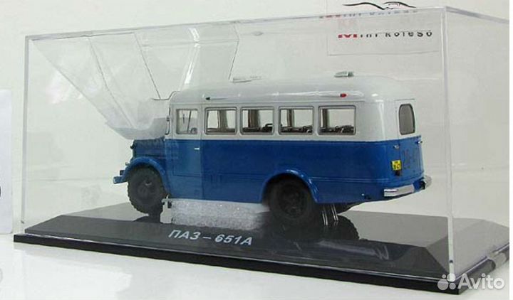 Масштабная модель паз 651А.1:43
