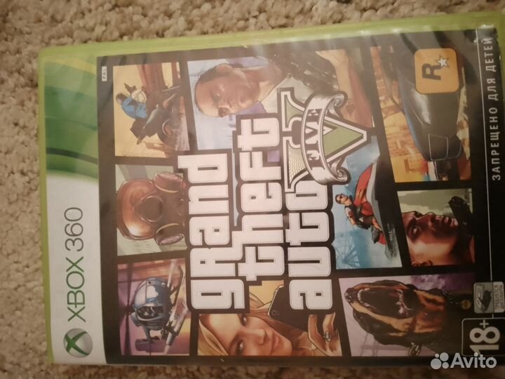 Диск гта 5 на Xbox 360 лицензия