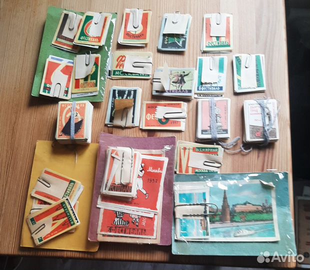 Наборы спичечных этикеток