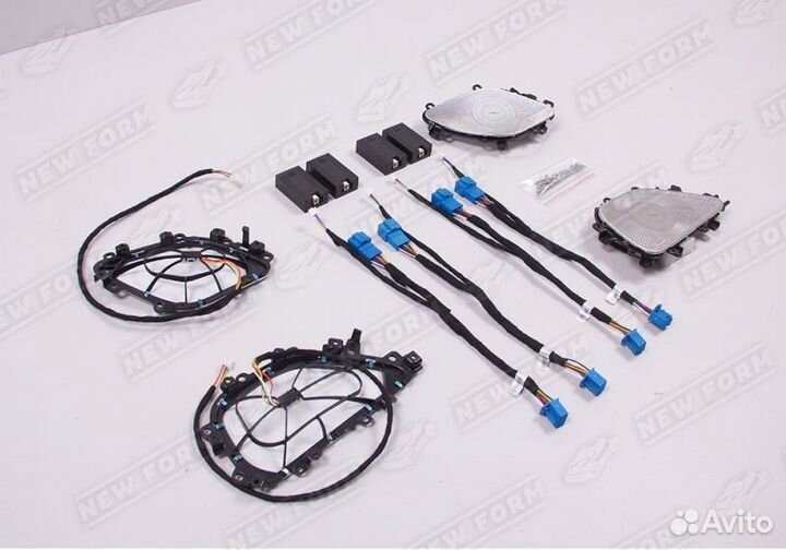 Сетки Burmester с подсветкой Mercedes GLS 167