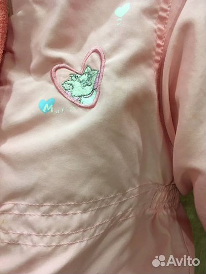 Куртка ветровка для девочки 98 104