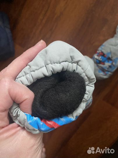 Краги детские зимние