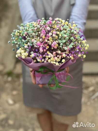 Композиция из гипсофилы