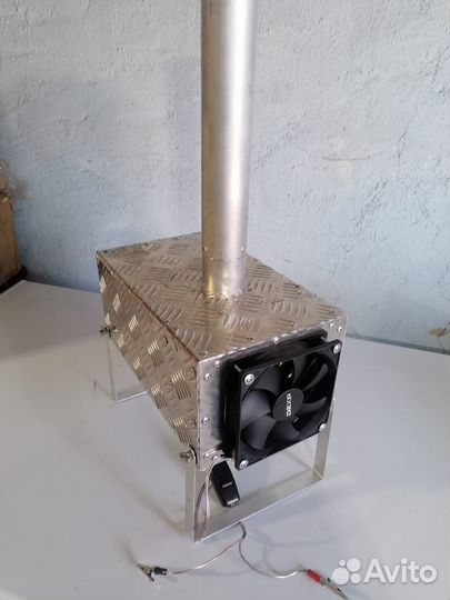 Теплообменник для обогрева палатки