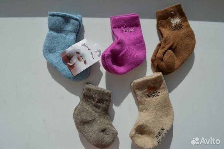 Продам шерстяные носочки для детей Монголия