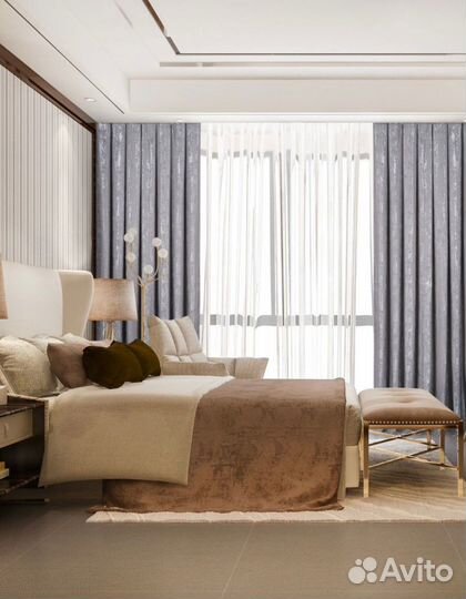 Шторы блэкаут мрамор