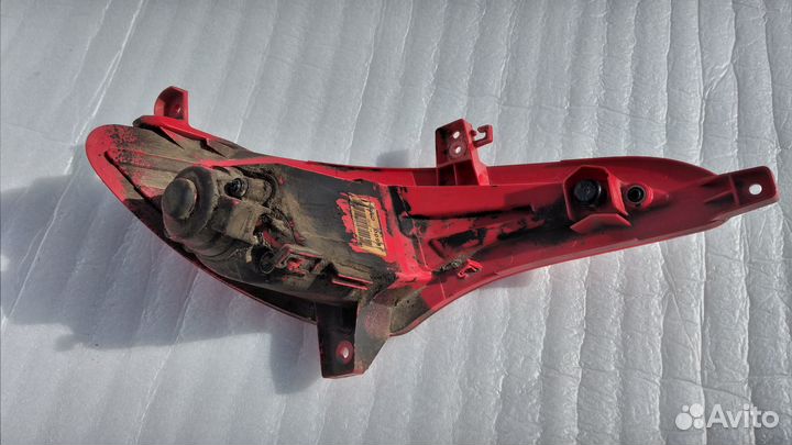 Фонарь противотуманный задний правый солярис