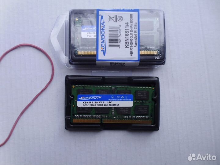 Ddr3 sodimm 4-8гб для ноутбука