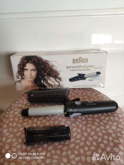 Беспроводной стайлер для волос Braun