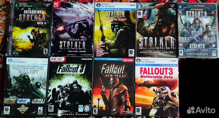 Игры dvd box пк ps2